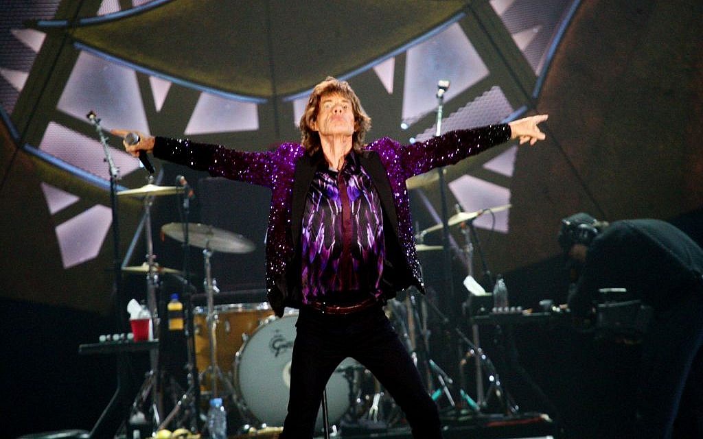 The Rolling Stones frontman, Mick Jagger, on stage during the band's concert in Tel Aviv, Israel, on June 4, 2014. (Photo credit: Flash 90) The Rolling Stones frontman, Mick Jagger, on stage during the band's concert in Tel Aviv, Israel, on June 4, 2014. (Photo credit: Flash 90)