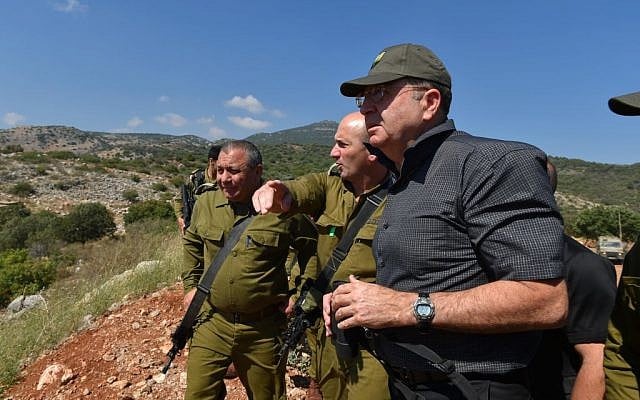 Moshe Ya'alon, right, with officers in West bank on Tuesday, June 24, 2014. (photo credit: Ariel Hermoni/Defense Ministry/Flash90) Moshe Ya'alon, right, with officers in West bank on Tuesday, June 24, 2014. (photo credit: Ariel Hermoni/Defense Ministry/Flash90)