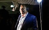 Mikhail Fridman singing at Musical Marathon 5775 in Moscow on June 24, 2014. (Photo courtesy Russian Jewish Congress)
