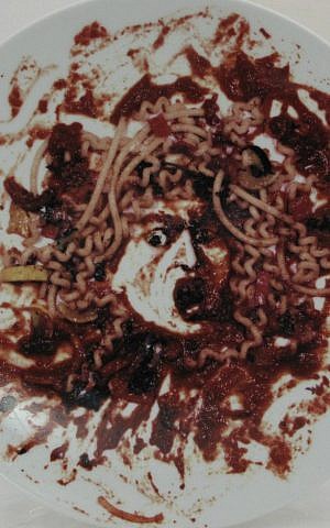 Vik Muniz (American, b. Brazil 1961) Untitled 1999 photographic image on porcelain Overall: 12 3/8in. (31.4cm) dia.