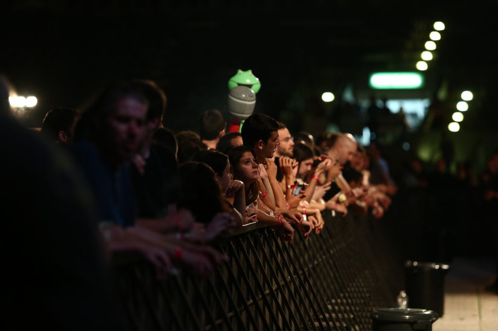 The mainstream alternative crowd at Tel Aviv's Bloomfield Stadium (photo credit: Orit Pnini)
