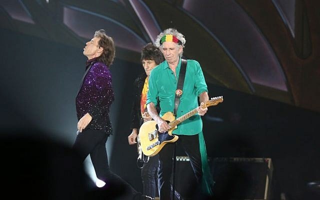 The Rolling Stones perform in Tel Aviv, June 4, 2014. (Photo credit: Orit Pnini)