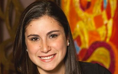 Learning about local homelessness inspired Bailey Dinman to volunteer. (Courtesy Bailey Dinman/via JTA)