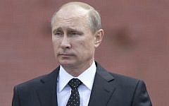 Russian President Vladimir Putin in Moscow on June 22, 2014. (photo credit: AP Photo/Alexander Zemlianichenko)