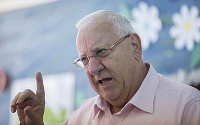 Reuven Rivlin (Photo: Flash 90 / Yonathan Sindel)