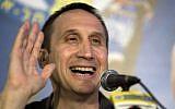 Former Maccabi Tel Aviv coach David Blatt is now headed to the Cleveland Cavaliers (photo credit: AP/Ariel Schalit)