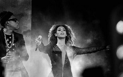 Beyonce and JAY Z perform on the On The Run Tour at the Great American Ball Park on Saturday, June 28, 2014, in Cincinnati, Ohio. (Robin Harper/Parkwood Entertainment/AP Images)