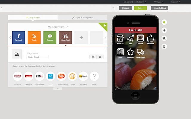 Como's development interface (photo credit: Courtesy)