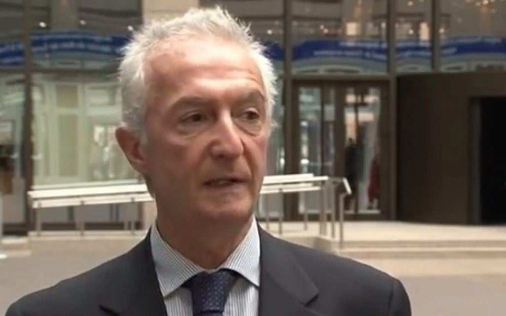 EU counter-terror chief Gilles de Kerchove. (YouTube screenshot)