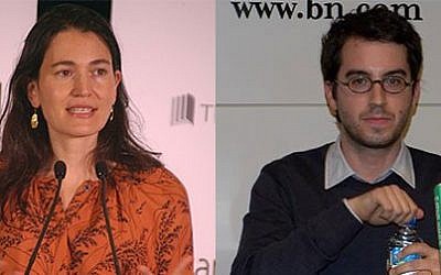 Once a literary power couple, Jewish novelists Nicole Krauss and Jonathan Safran Foer have legally separated. (Wikimedia Commons)