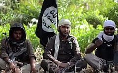 An Islamic State recruitment video calls on others to join in their holy war (screen capture: Youtube)