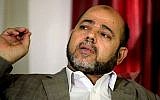 Senior Hamas leader Moussa Abu Marzouk. (AP/Hatem Moussa)