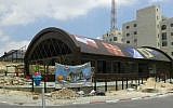 The Krusty Krab, currently under construction, in the West Bank city of Ramallah (photo credit: Krusty Krab official Facebook page)