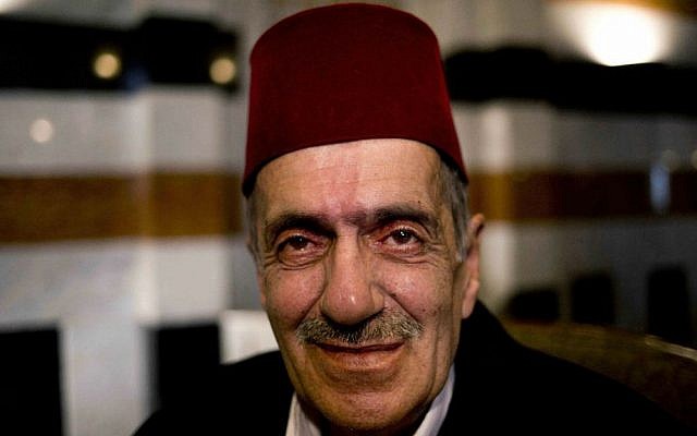 Rashid Hallak, a former professional storyteller, poses for a portrait in Damascus, Syria. For more than 20 years, the Storyteller of Damascus entertained crowds in a centuries-old cafe in the Syrian capital with long, poetic tales. Hallak was the most famous of the few remaining “hakawatis” in Syria. (AP Photo/Dusan Vranic) Rashid Hallak, a former professional storyteller, poses for a portrait in Damascus, Syria. For more than 20 years, the Storyteller of Damascus entertained crowds in a centuries-old cafe in the Syrian capital with long, poetic tales. Hallak was the most famous of the few remaining “hakawatis” in Syria. (AP Photo/Dusan Vranic)