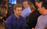 Josh Orlian (center) sits with his parents before taking the stage on 'America's Got Talent,' June 17, 2014. (screen capture: YouTube/America's Got Talent)