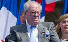 Jean-Marie Le Pen in May 2011. (Photo credit: Jean-Marie Le Pen image  via Shuttershock)