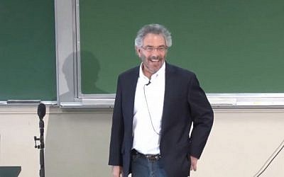 Rabbi Jeffrey Summit, an ethnomusicologist and a research professor of music. (screen capture: YouTube/Stanford)
