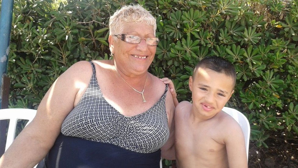 Jacqueline Ivgi and her grandson, Rom, on a OneFamily-sponsored vacation in Tiberias (photo credit: Simone Somekh) Jacqueline Ivgi and her grandson, Rom, on a OneFamily-sponsored vacation in Tiberias (photo credit: Simone Somekh)