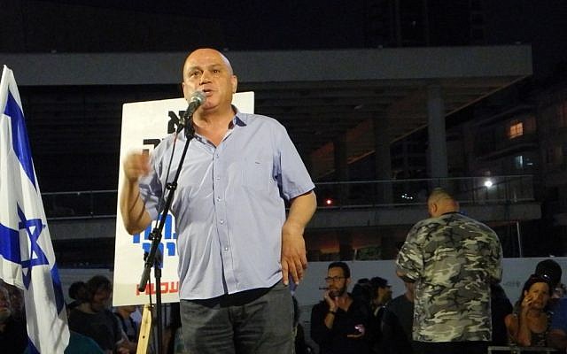 MK Issawi Frej (Meretz) in Tel Aviv, July 03, 2014. (photo credit: Melanie Lidman)