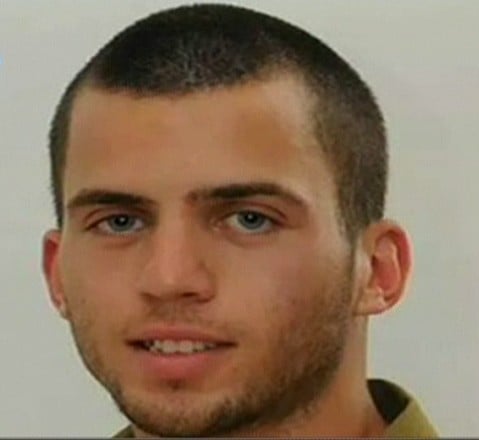 Missing IDF soldier Oron Shaul, presumed killed in Gaza (screen capture: Channel 10)