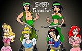 Stop Hamas Terrorism  art campaign (photo credit: Courtesy/aleXsandro Palombo)