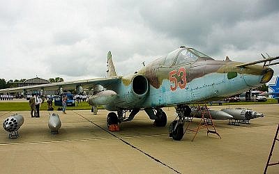 Sukhoi Su-25 (Wikimedia Commons/Dmitry A. Motti CC BY-SA 3.0)