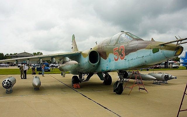 Sukhoi Su-25 (Wikimedia Commons/Dmitry A. Motti CC BY-SA 3.0) Sukhoi Su-25 (Wikimedia Commons/Dmitry A. Motti CC BY-SA 3.0)