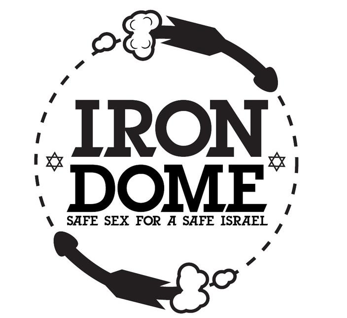 An Indiegogo campaign for Iron Dome condoms; they haven't raised much money yet (Courtesy Iron Dome Condoms)