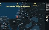 Screenshot of Israel Under Attack site (Screenshot)