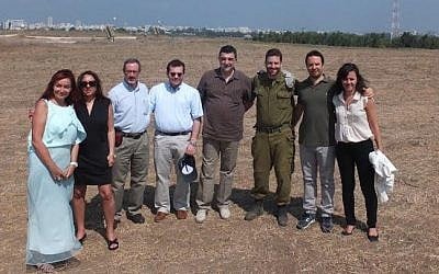 The B'nai B'rith Europe solidarity group (photo credit: courtesy)
