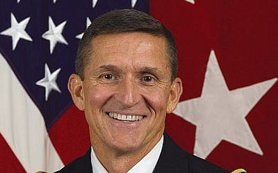 Former DIA chief Lt. Gen. (Ret.) Michael Flynn (photo credit: US government/public domain) Former DIA chief Lt. Gen. (Ret.) Michael Flynn (photo credit: US government/public domain)