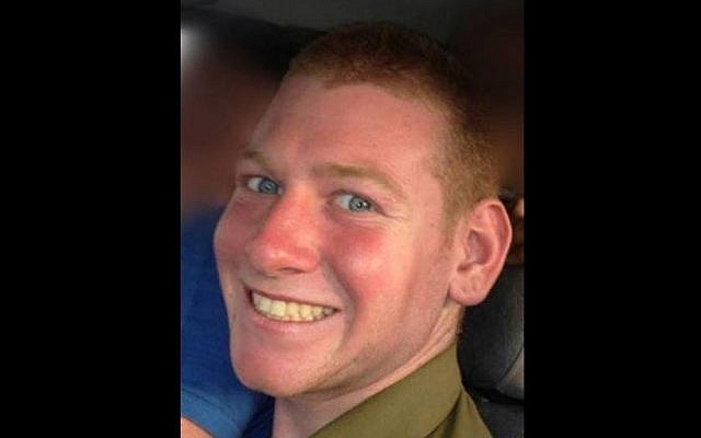 Staff Sgt. Guy Boyland, killed on July 25 in Gaza (Photo credit: Courtesy)