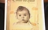 A photograph of Hessy Taft as a baby that was used by the Nazi's as an example of an ideal Aryan baby. (screen capture: YouTube/USC Shoah Foundation)