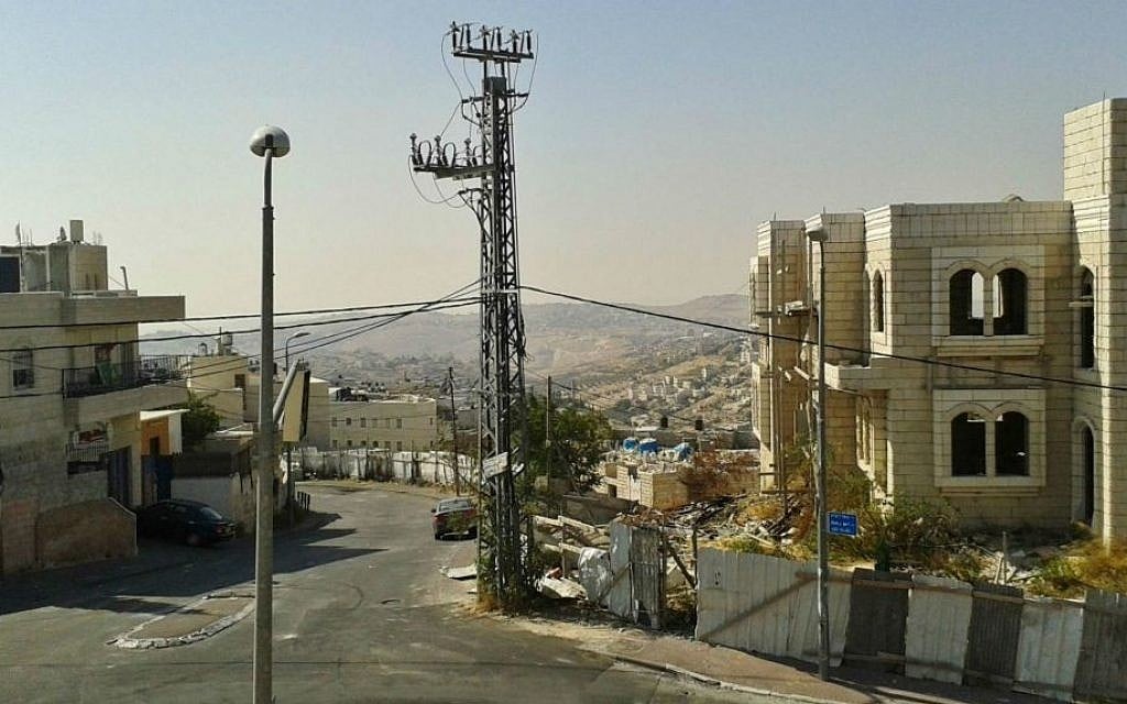 Looking down toward Jabel Mukaber from Meir Nakbar Street (photo credit: Simone Somekh/Times of Israel) Looking down toward Jabel Mukaber from Meir Nakbar Street (photo credit: Simone Somekh/Times of Israel)