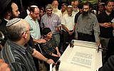 Ophir and Bat-Galim Shaar in Talmon on July 3, 2014 (photo credit: Courtesy Michal Avior)