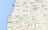Google Maps screenshot showing Tyre, Lebanon.