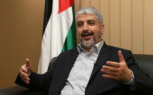 Hamas chief Khaled Mashaal in the Qatari capital of Doha, on August 10, 2014. (AFP/al-Watan Doha/Karim Jaafar) Hamas chief Khaled Mashaal in the Qatari capital of Doha, on August 10, 2014. (AFP/al-Watan Doha/Karim Jaafar)