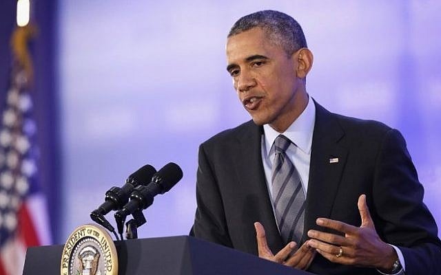 US President Barack Obama during a news conference August 6, 2014 at the State Department in Washington, DC. (Photo credit: Alex Wong/Getty Images/AFP) US President Barack Obama during a news conference August 6, 2014 at the State Department in Washington, DC. (Photo credit: Alex Wong/Getty Images/AFP)