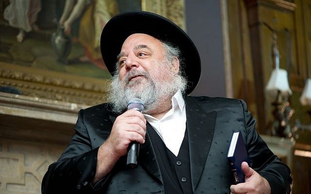 Ellie Meyer, a Chabad Hasid, acts in and consults on films about Hasidic Jews. (Ieva Sireikyte Photography/JTA) 
