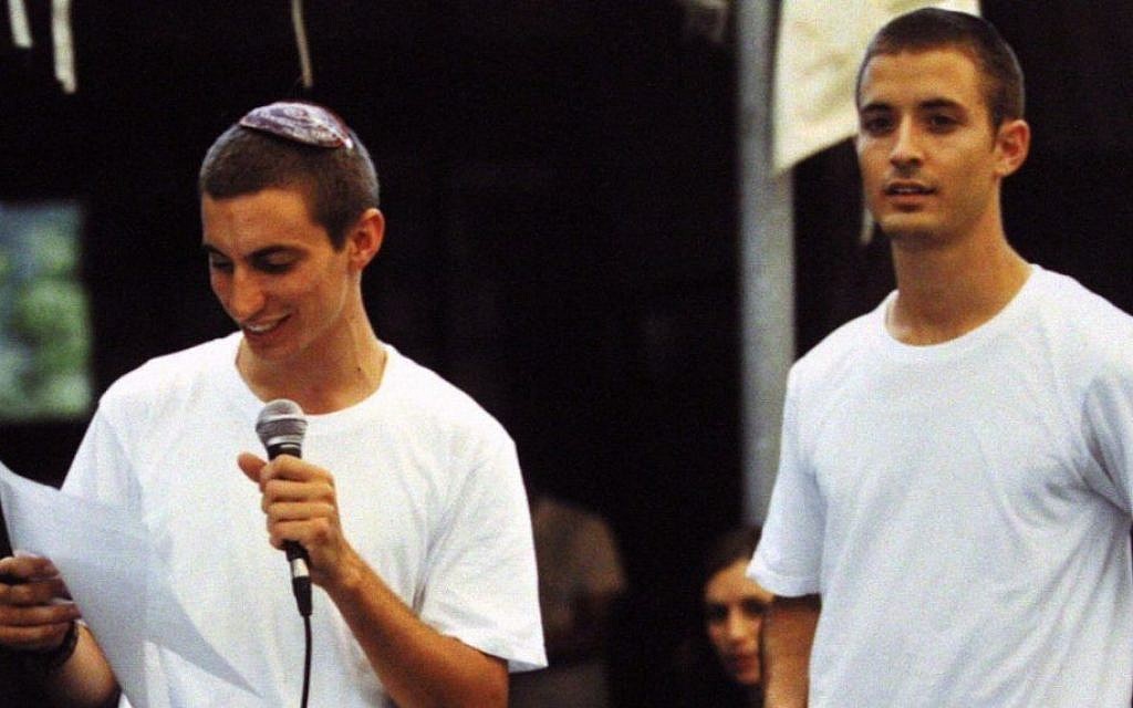 Hadar Goldin (left), and his twin brother Tzur in an undated photo. Hadar was killed in combat on August 1, 2014, and his body abducted, when serving as a Givati officer during the war in Gaza (Courtesy) Hadar Goldin (left), and his twin brother Tzur in an undated photo. Hadar was killed in combat on August 1, 2014, and his body abducted, when serving as a Givati officer during the war in Gaza (Courtesy)