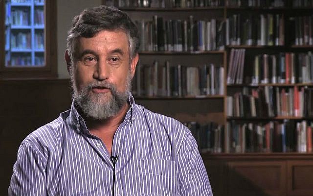 Author and former Mossad agent Mishka Ben David. (screen capture: YouTube/writersreadonline) Author and former Mossad agent Mishka Ben David. (screen capture: YouTube/writersreadonline)