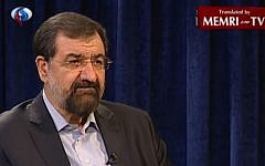 Iranian politician Mohsen Rezai (Photo credit: Youtube screen capture)
