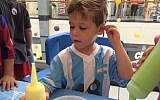 Daniel Tragerman, 4, who was killed in his home at Kibbutz Nahal Oz by a mortar shell fired from Gaza on August 22, 2014. (Courtesy)