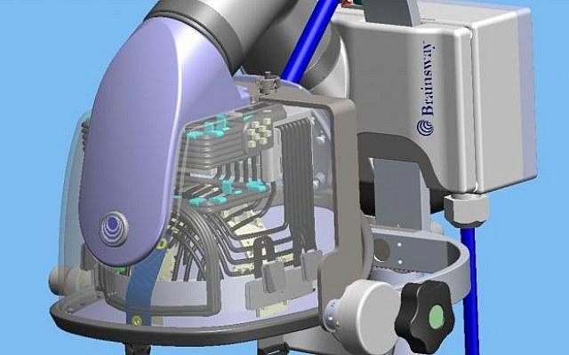 A rendering of the inside of the helmet. (photo credit: Courtesy)