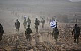 Illustrative photos of IDF troops leaving Gaza at the close of a ground operation in August 2014. (IDF Spokesperson's Unit/ Facebook)