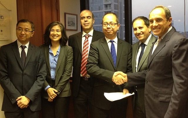 (L. to R.) : John Chan, Managing Partner of Catalyst CEL Fund; Shengyan Fan, Managing Partner of Catalyst CEL Fund; Boaz Harel, Managing Partner of Catalyst CEL Fund; Richard Tang, Managing Partner of Catalyst CEL Fund& CFO of CEL; Alain Dobkin, Managing Partner of Catalyst CEL Fund; Edouard Cukierman, Managing Partner of Catalyst CEL Fund (Photo credit: Courtesy) (L. to R.) : John Chan, Managing Partner of Catalyst CEL Fund; Shengyan Fan, Managing Partner of Catalyst CEL Fund; Boaz Harel, Managing Partner of Catalyst CEL Fund; Richard Tang, Managing Partner of Catalyst CEL Fund& CFO of CEL; Alain Dobkin, Managing Partner of Catalyst CEL Fund; Edouard Cukierman, Managing Partner of Catalyst CEL Fund (Photo credit: Courtesy)