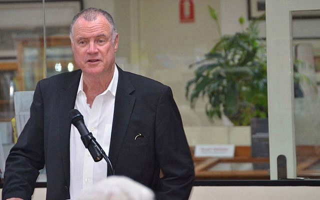 Columnist Mike Carlton at a book signing, 2013. (photo credit: CC BY 2.0/Mosman Library) Columnist Mike Carlton at a book signing, 2013. (photo credit: CC BY 2.0/Mosman Library)
