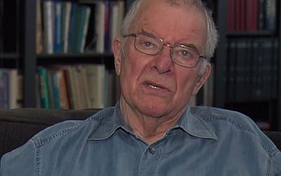 Leonard Fein, academic and writer. (YouTube screenshot)