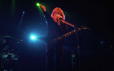 Dave Mustaine of Megadeth via Shutterstock.