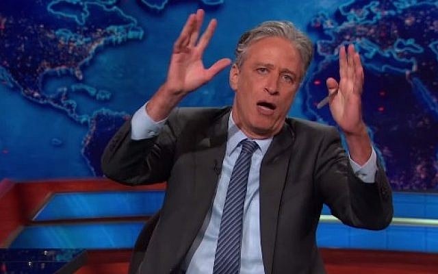Jon Stewart on The Daily Show (Photo credit: Youtube screen capture) Jon Stewart on The Daily Show (Photo credit: Youtube screen capture)